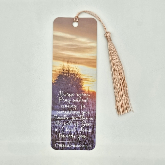 Inspirational Journal Set Tree of Life Faux Leather Pen Christian Bookmark Pink - Picture 6 of 12